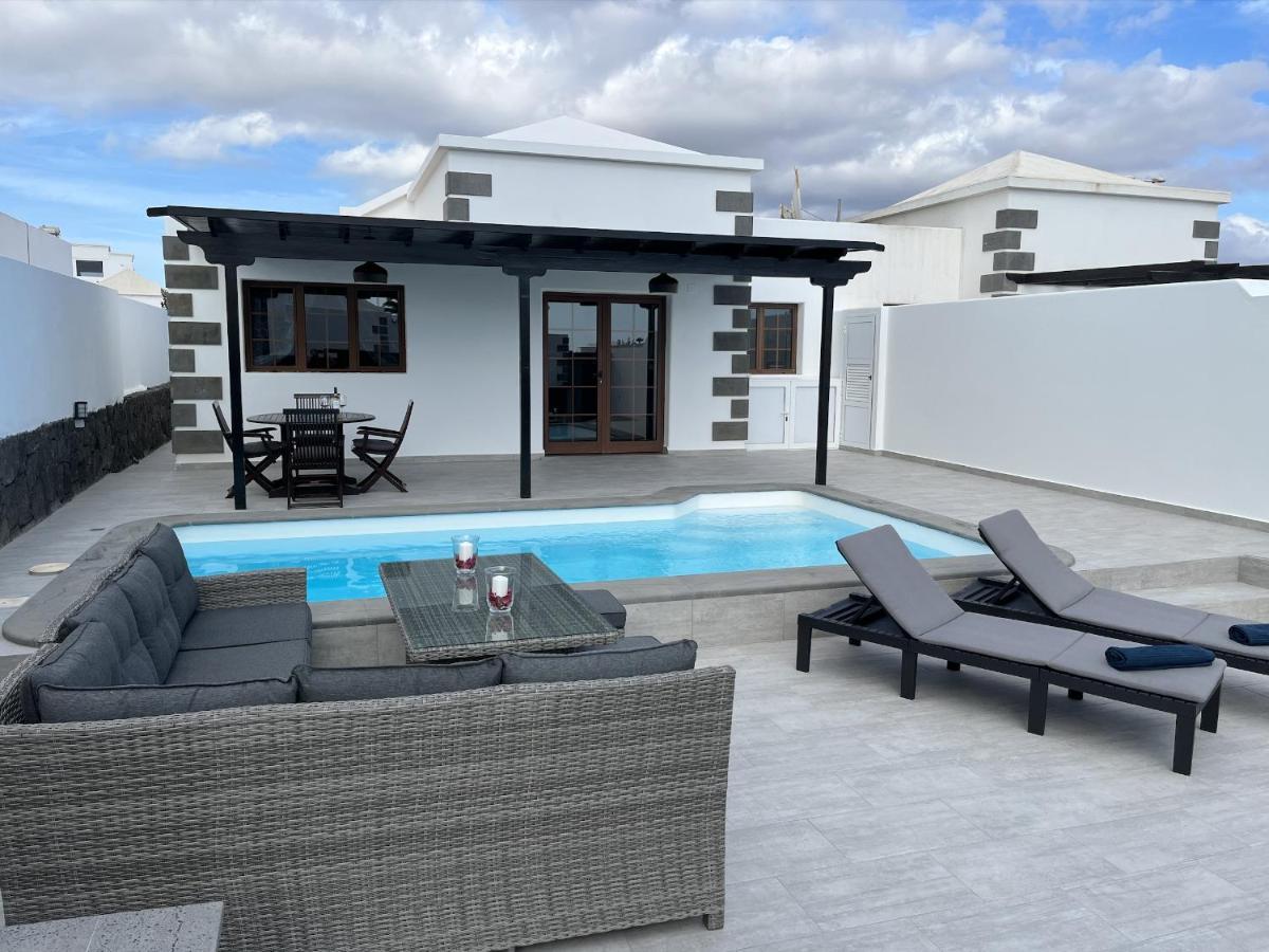 Stunning Villa Arabella - Heated Pool - Bbq - Amazing Terrace - Playa Blanca Ngoại thất bức ảnh